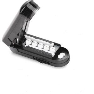 Pill Cutter & Tablet Splitter with Storage Case – Sharp Blade for Small & Large